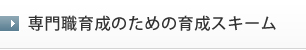 専門職育成のための育成スキーム