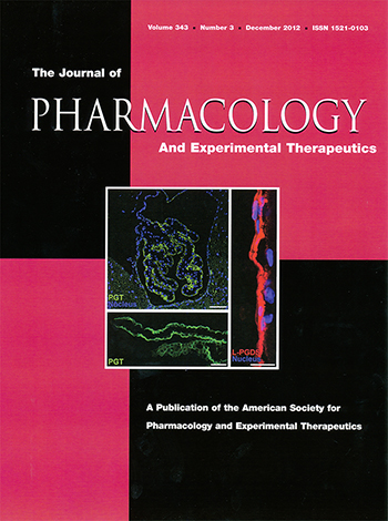 The Journal of pharmacology and experimental therapeutics表紙